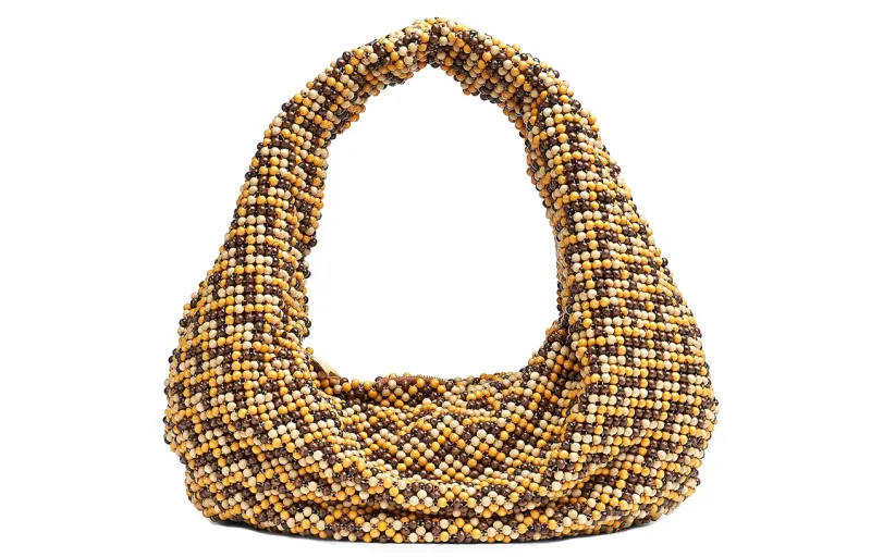 Bottega Veneta Jodie Wooden Hobo Bag, Handbag, Shoulder Bag Women's Mixed Color