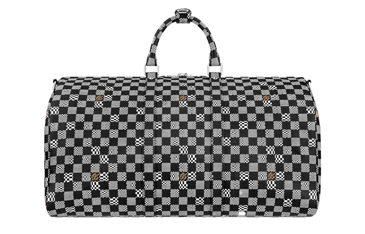 Мужская сумка Louis Vuitton Keepall 50 (коричневая) — фото 5