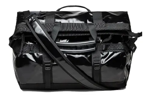 THE NORTH FACE 75L Handbag Outdoor Bag Recycled Material Black Unisex
