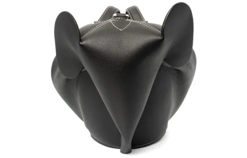 LOEWE Calfskin Crossbody Handbag Large Women's Black