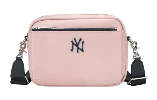 MLB Nylon Fabric Camera Bag, Shoulder Bag, Crossbody Bag Regular Unisex Cherry Blossom Pink