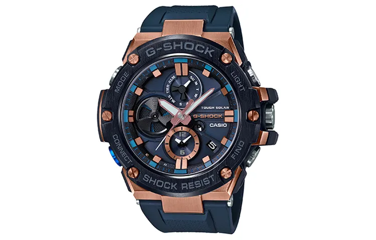 CASIO Men G-STEEL Series Blue Watch