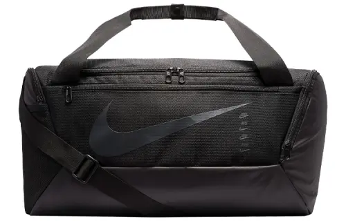 Nike Polyester Handbag, Travel Bag, Gym Bag Large Unisex Pure Black