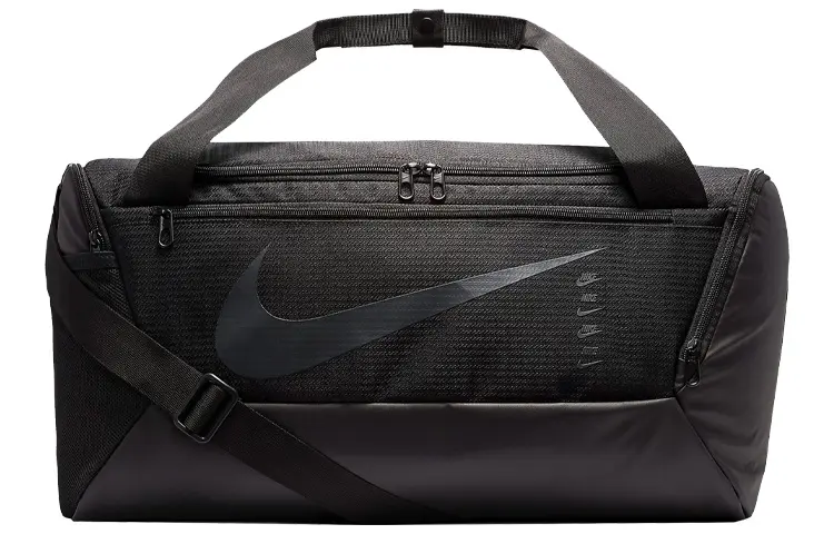 Nike Polyester Handbag, Travel Bag, Gym Bag Large Unisex Pure Black
