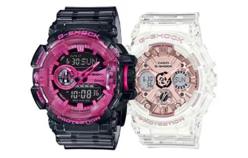 CASIO Unisex Pair Table Series Black Watch
