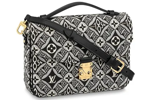 LOUIS VUITTON Pochette Metis Mm Since 1854 Jacquard Gray/Black