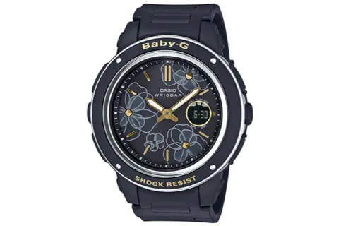 CASIO Women's BABY-G Black Watch BGA-150FL-1A