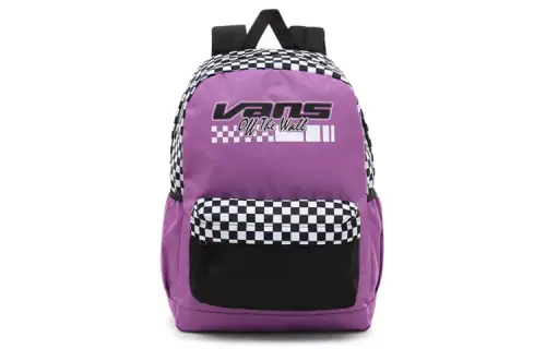Vans Polyester Backpack Regular Unisex Purple