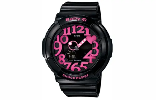 CASIO Women's BABY-G Black Watch BGA-130-1B