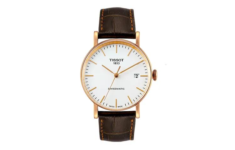 TISSOT Meishi Collection Mechanical Movement Men's Watches Watch 40mm Silver Dial Stainless Steel Case