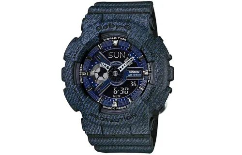 CASIO Women's BABY-G Blue Watch BA-110DC-2A1
