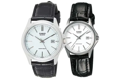 CASIO Unisex Pair Table Series White Watch