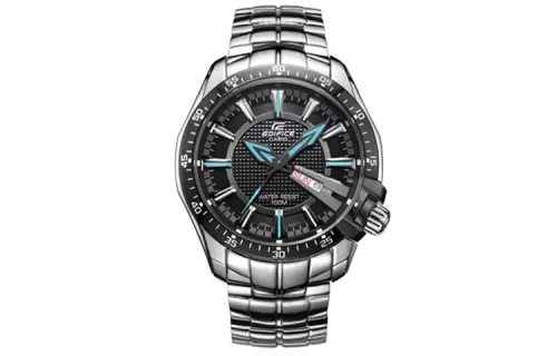 CASIO Men EDIFICE Black Watch EF-130D-1A2