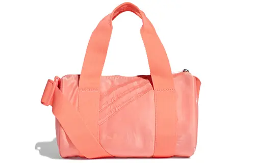 Adidas Originals Trefoil Nylon Luggage Bag Handbag Mini Women's Orange Pink