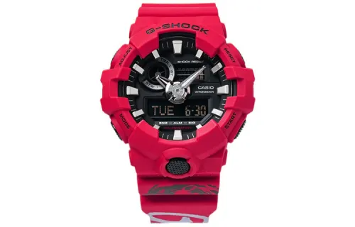 CASIO Men Liquid Crystal/Analog Dual Display Series Black Watch