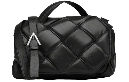 Bottega Veneta Nappa Leather Handbag Women's Black