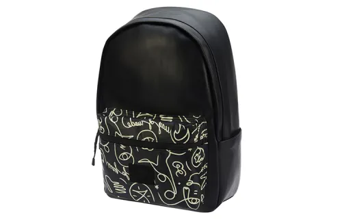 Li Ning Artist DFT Collaboration Wade Collection Fabric Backpack Regular Unisex Black