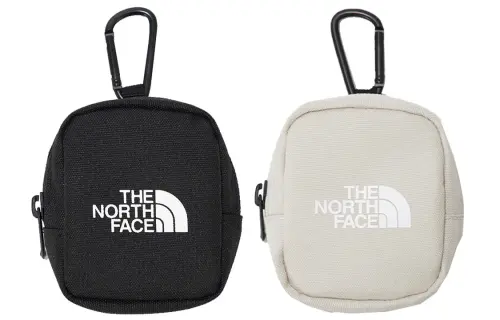 THE NORTH FACE Recycled Material, Polyester Bag Accessory Small Unisex Black/Milk White