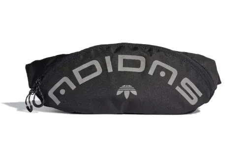 Adidas Originals Polyester Sling Bag, Shoulder Bag, Fanny Pack Men's Black