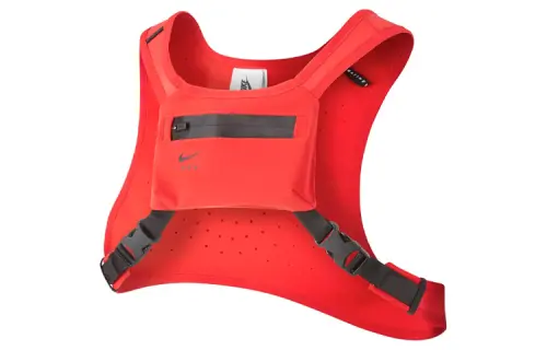 Nike Nike x Lab x MMW joint Matthew Williams functional tactical vest polyester and nylon vest bag school bag backpack backpack regular male and female couple version red