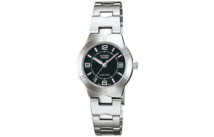 CASIO Women's Standard Series Black Watch LTP-1241D-1A