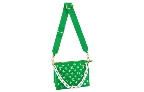 LOUIS VUITTON Coussin Pm Green