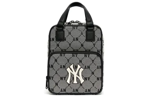 MLB Polyester Backpack Handbag Mini Unisex Gray