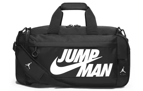 Jordan Fabric Handbag Regular Unisex Black