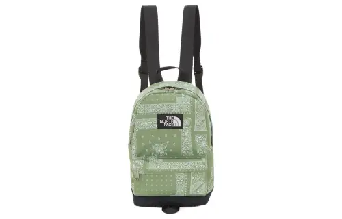 THE NORTH FACE 7L Backpack Outdoor Bag Polyester Green Unisex