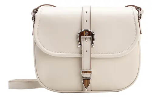 Golden Goose Calfskin Shoulder Bag Women's White