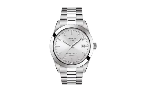 TISSOT Windy Collection Automatic Mechanical Movement Men's Watches Watch 40mm Silver Dial Stainless Steel Case