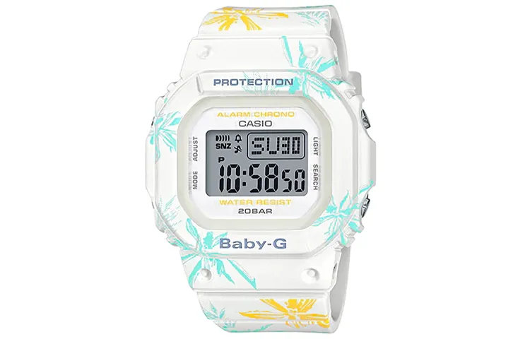 CASIO Women's BABY-G White Watch BGD-560CF-7