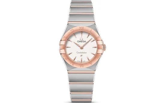 OMEGA Constellation Collection Zodiac Watch Quartz Movement Women's Watch 25mm White Dial