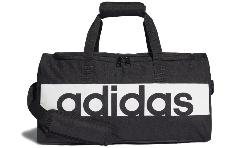 Adidas Polyester One Shoulder Handbag Regular Unisex Black