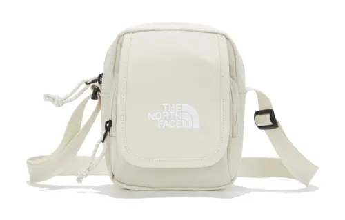 THE NORTH FACE 0.8L Small Square Bag, Cell Phone Pouch, Shoulder Bag, Crossbody Bag, Outdoor Bag Polyester White Unisex