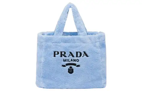 PRADA Fabric Tote Bag, Shopping Bag, Handbag Women's