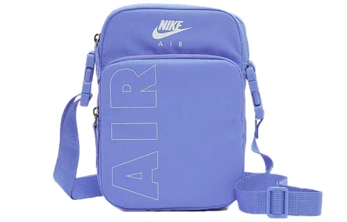 Nike Heritage Polyester Shoulder Bag, Crossbody Bag Regular Women's Sapphire Blue