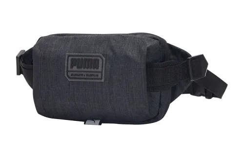 PUMA Fabric Shoulder Bag, Crossbody Bag, Fanny Pack Regular Unisex Gray Black