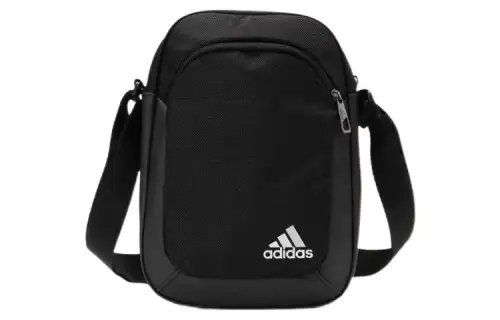 Adidas Polyester Shoulder Bag, Crossbody Bag Regular Unisex Black