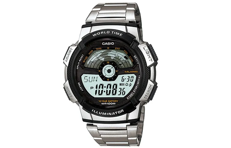 CASIO Men YOUTH Black Watch AE-1100WD-1A