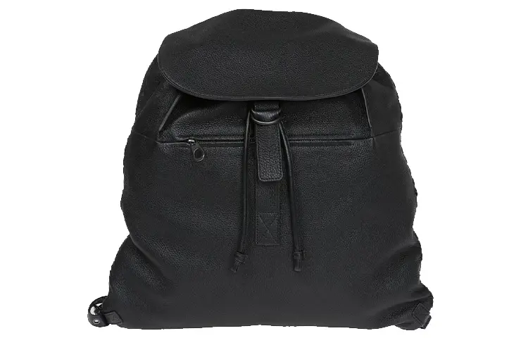 Bottega Veneta Cow Leather Backpack Regular Men's Black