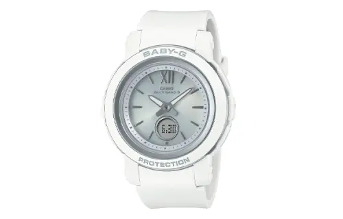 CASIO Women's BABY-G 38.6mm Silver Watch BGA-2900-7AJF