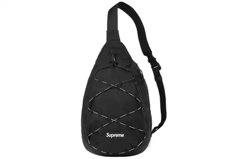 Supreme Nylon Saddle Bag, Waist Bag, Shoulder Bag Regular Unisex Black/Brown/Gray/Pink