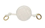 Bottega Veneta Metal Buckle Leather Key Pouch Regular Women's White