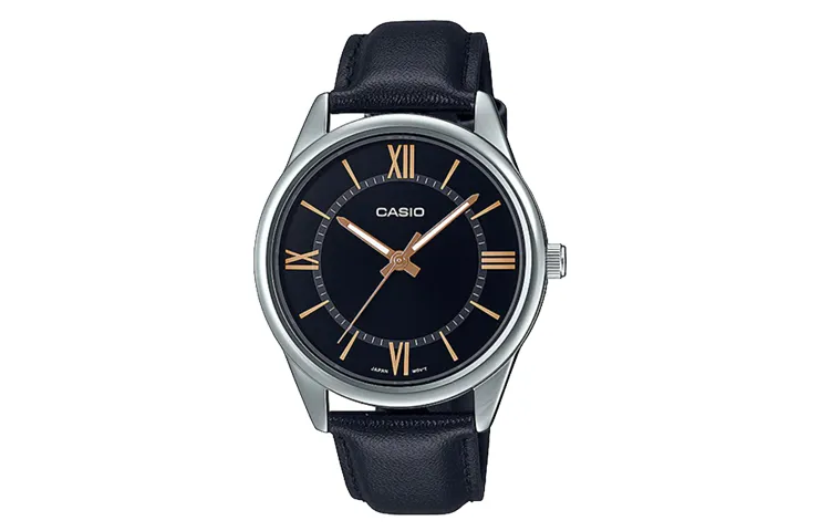CASIO Men Standard Series Black Watch MTP-V005L-1B5