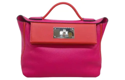 HERMES 24/24 Evercolor Leather Blend Swift Calfskin Handbag, Shoulder Bag, Crossbody Bag, Fanny Pack Women's