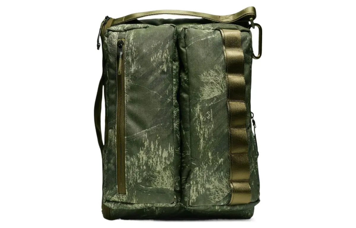 Nike Lab Profile Print Real Tree Bag Olive