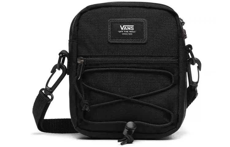 Vans Nylon Fabric Crossbody Bags Regular Unisex Black