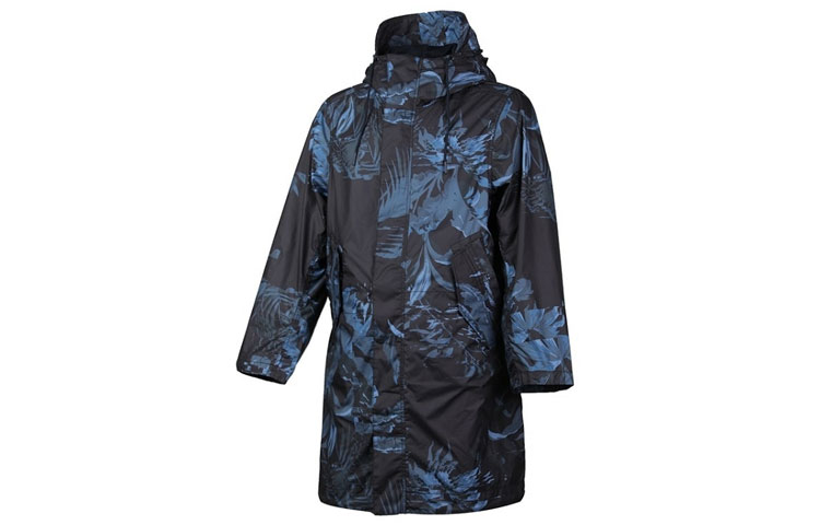 Мужская куртка Nike Nsw Parka Aop (сине-черная) — фото 3