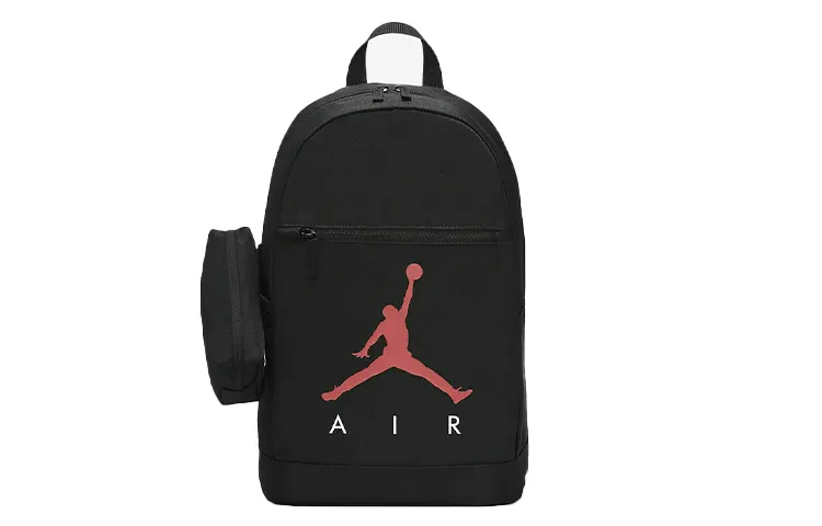 Jordan School Backpack Large With Pencil Case Black
